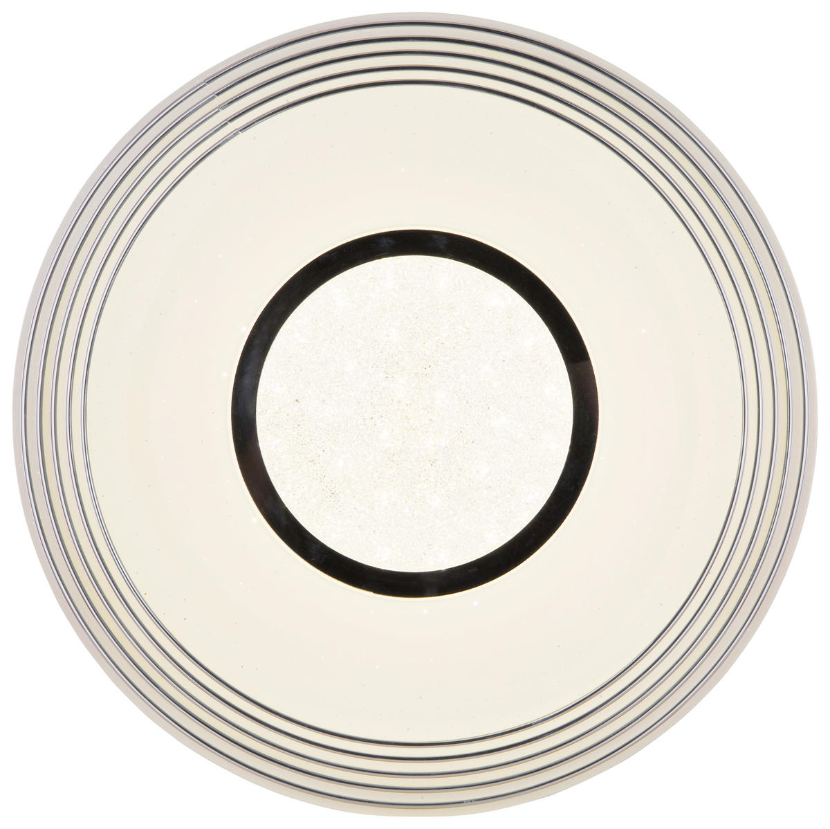 LED-DECKENLEUCHTE 40 W  50/8,5 cm    - Klar/Weiss, Basics, Kunststoff/Metall (50/8,5cm) - Globo
