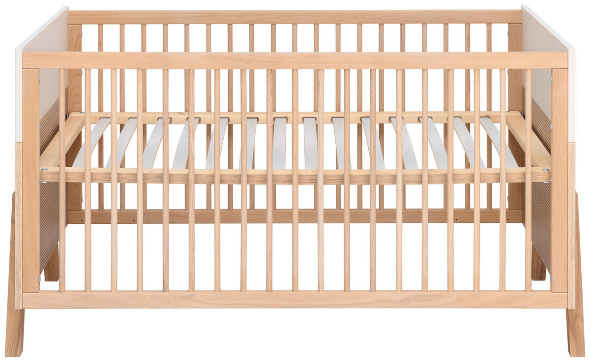 GITTERBETT DIANA   70/140/140 cm  - Grauweiß, Basics, Holz/Holzwerkstoff (70/140/140cm) - Jimmylee