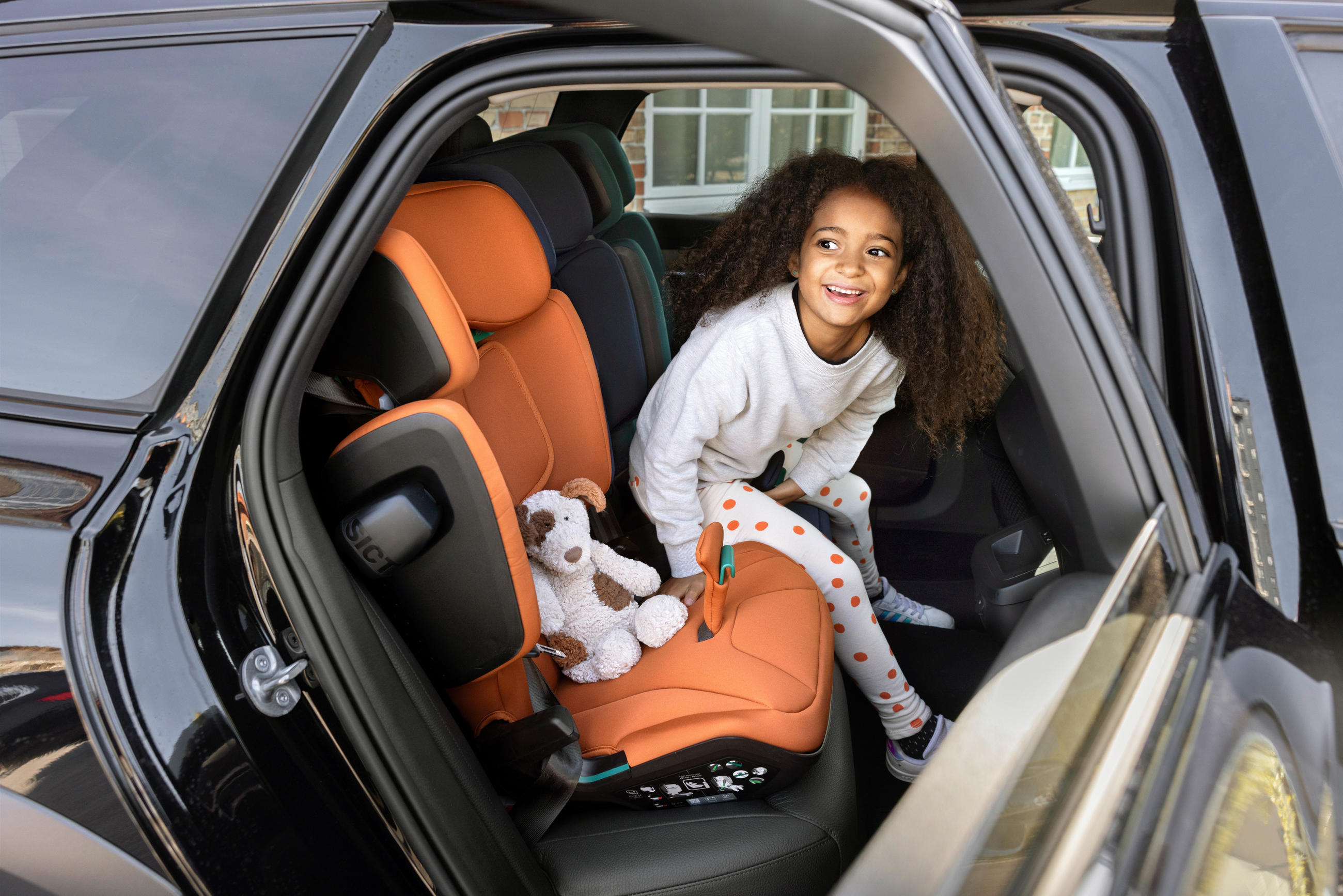 KINDERAUTOSITZ Kidfix i-Size  - Altrosa, Basics, Textil (48/63-83/42cm) - Britax Römer