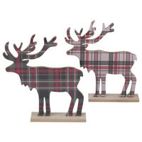 Cerb Decorativ - Lifestyle, material pe bază de lemn (22/5/26cm)