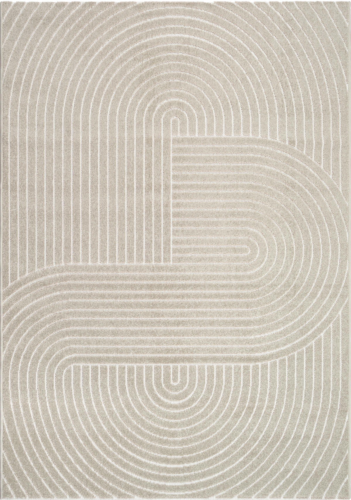 OUTDOORTEPPICH  für Terrasse und Balkon 80/150 cm Tenerife Plus Beige  - Beige, KONVENTIONELL, Textil (80/150cm)