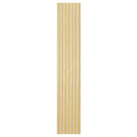 AKUSTIKPANEEL Economico Eichefarben 244/28/1,8 cm  - Eichefarben, Basics, Holz/Kunststoff (244/28/1,8cm) - Novel