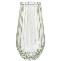 DEKOVASE  - Salbeigrün, Basics, Glas (14/26/14cm)