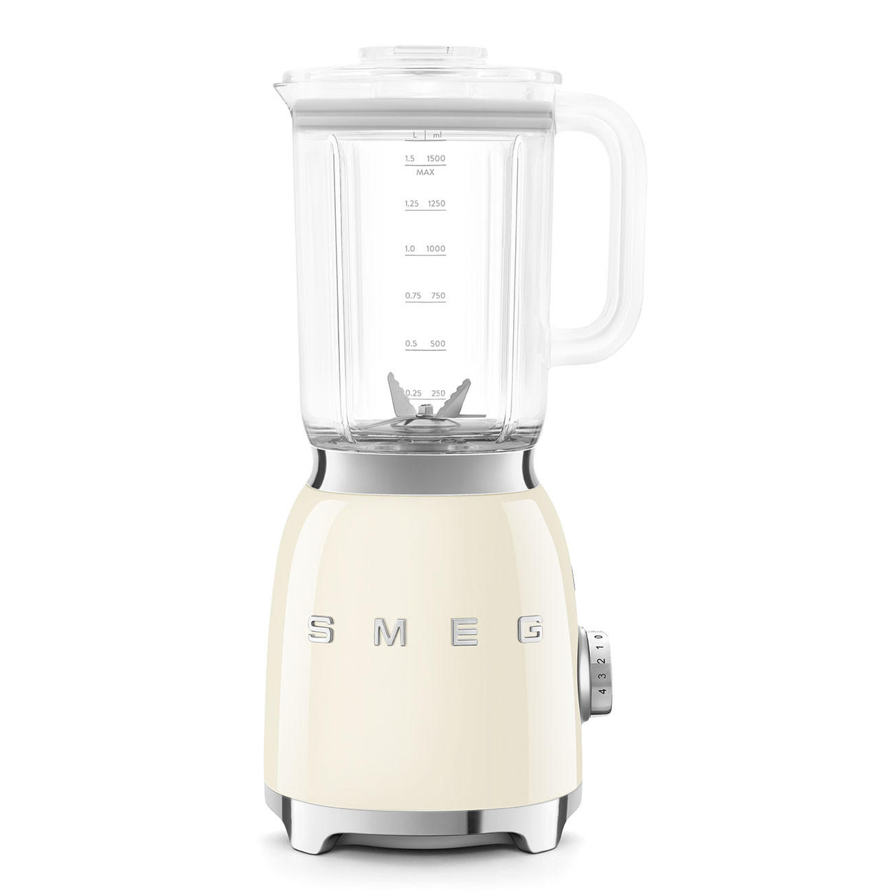 STANDMIXER  - Creme, Design, Kunststoff/Metall (19,7/39,7/16,3cm) - SMEG