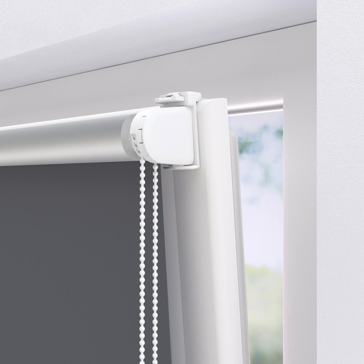 ROLLO  blickdicht  70/150 cm    - Grau, Basics, Kunststoff (70/150cm)