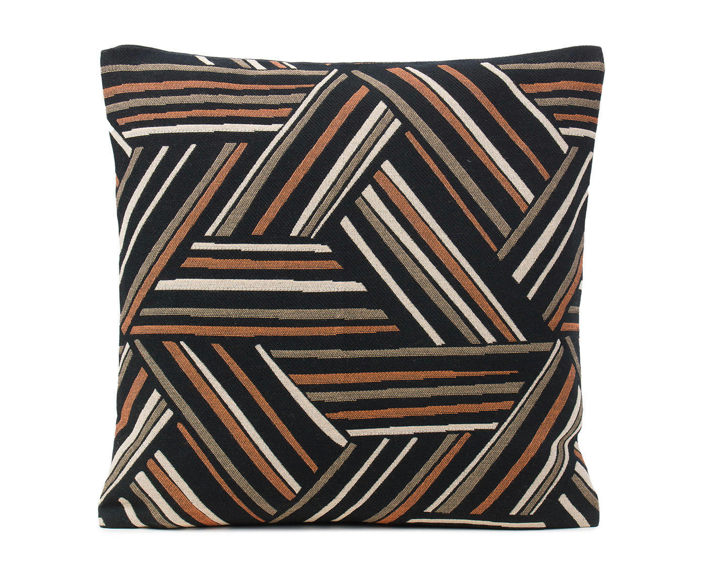 KISSENHÜLLE STAKKATO 40/40 cm  - Terracotta, Design, Textil (40/40cm) - Dieter Knoll