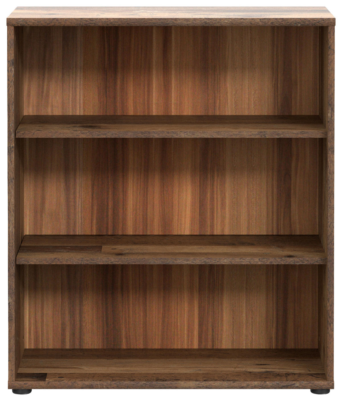 REGAL Dunkelbraun, Graubraun  - Dunkelbraun/Graubraun, Design, Holzwerkstoff (73,7/85,5/34,8cm)