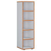 SCHUHREGAL 30/110/33 cm  - Honigeiche/Weiss, Design, Holzwerkstoff/Kunststoff (30/110/33cm) - MID.YOU