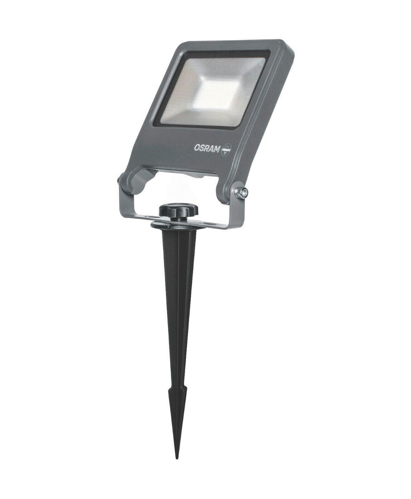 LED SVJETILJKA VANJSKA  - tamno siva/prozirno, Basics, metal/plastika (27/13/3,5cm) - Osram