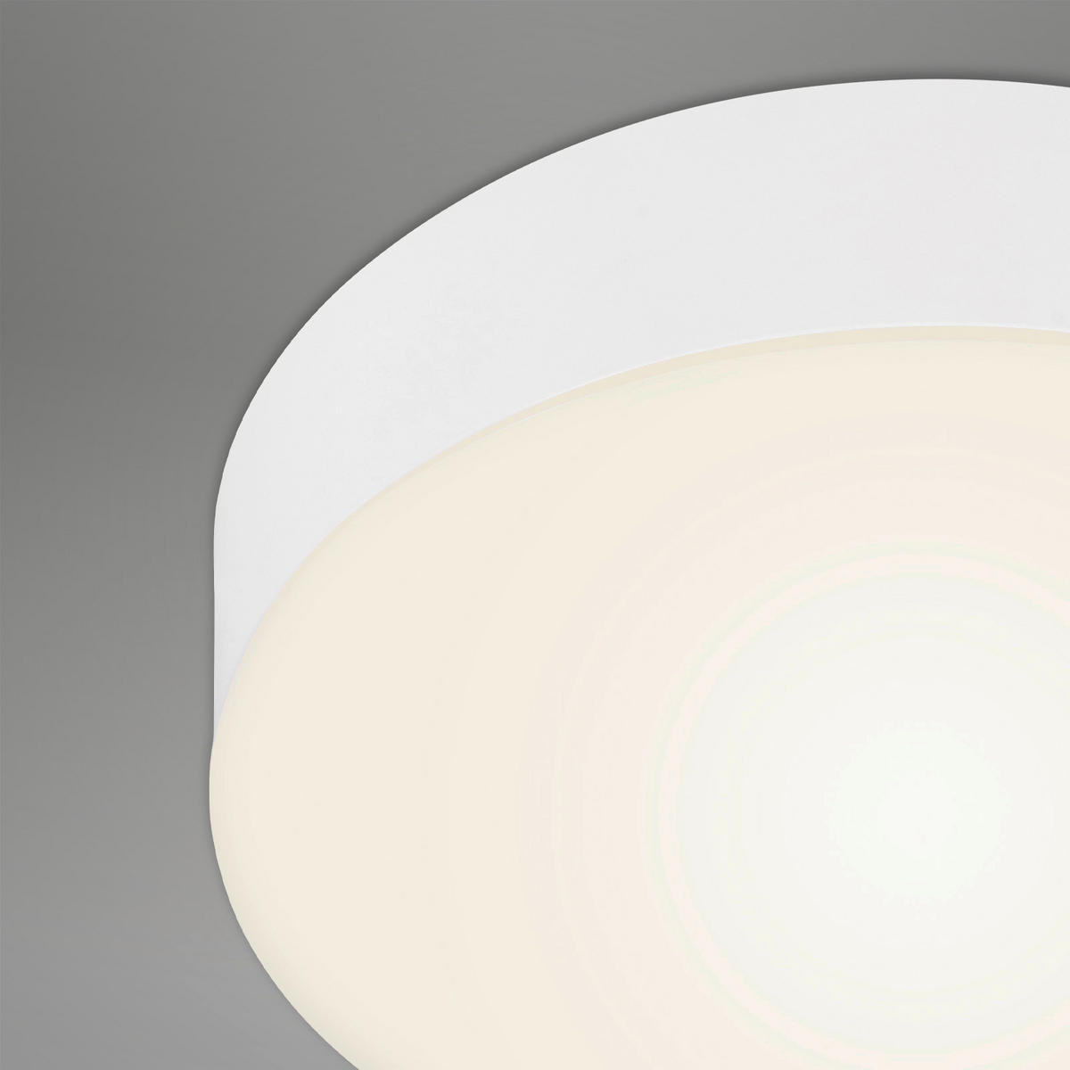 STROPNÍ LED SVÍTIDLO, 15,7/3,6 cm  - bílá, Design, plast (15,7/3,6cm)