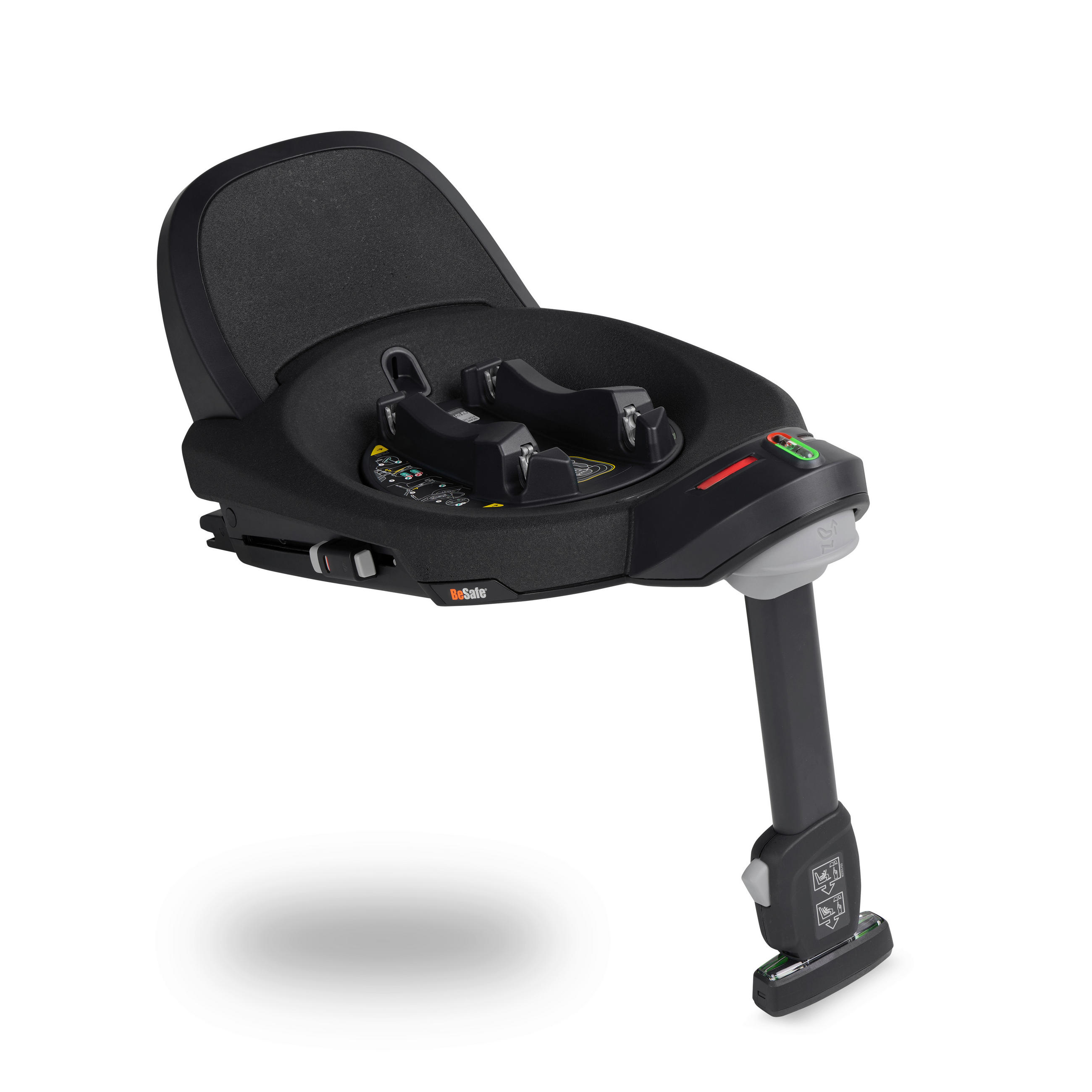 ISOFIX BAZA  Beyond  - crna, Basics, plastika (72/37/32cm) - Besafe