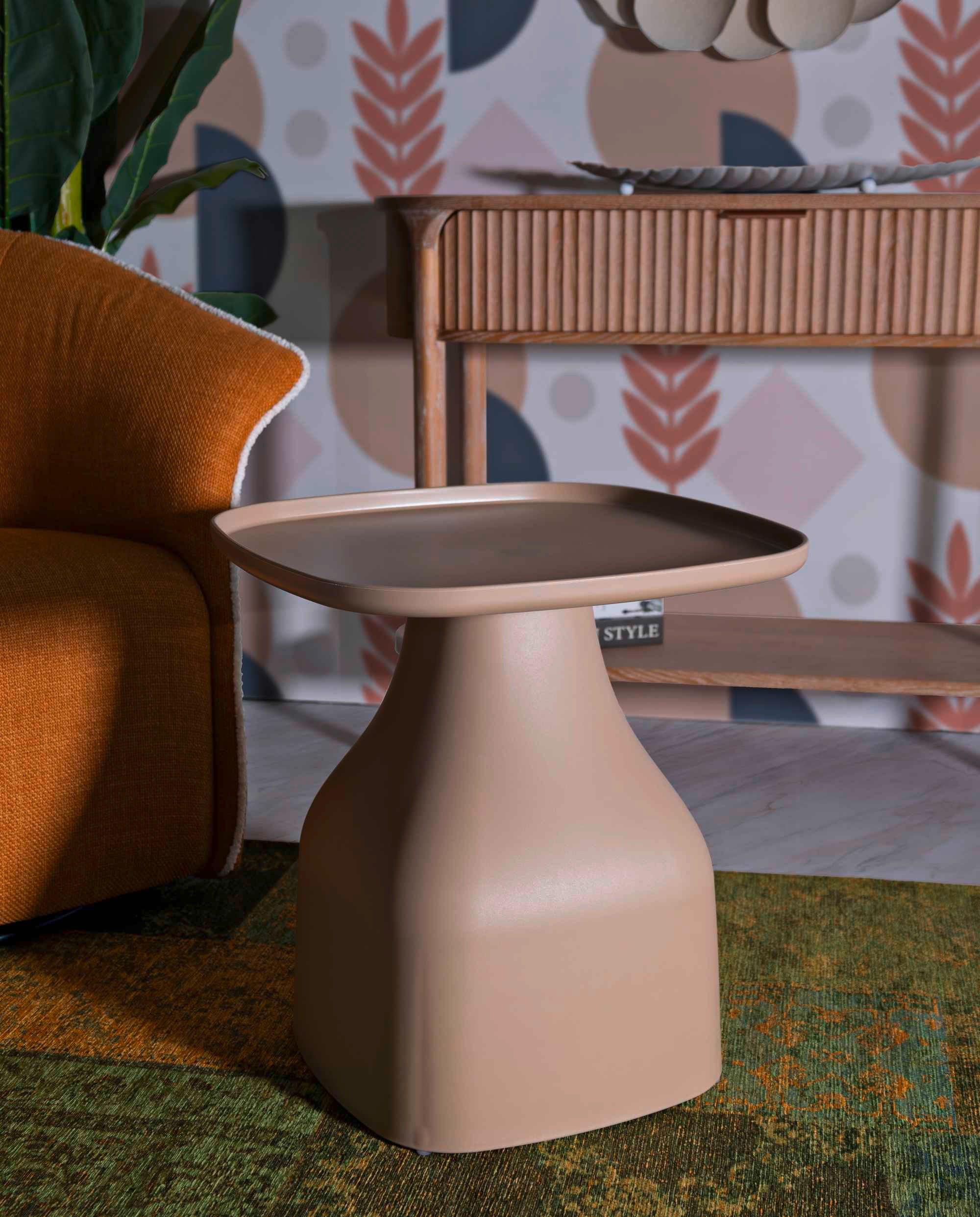 COUCHTISCH - Beige, Basics, Kunststoff (48/50/48cm)