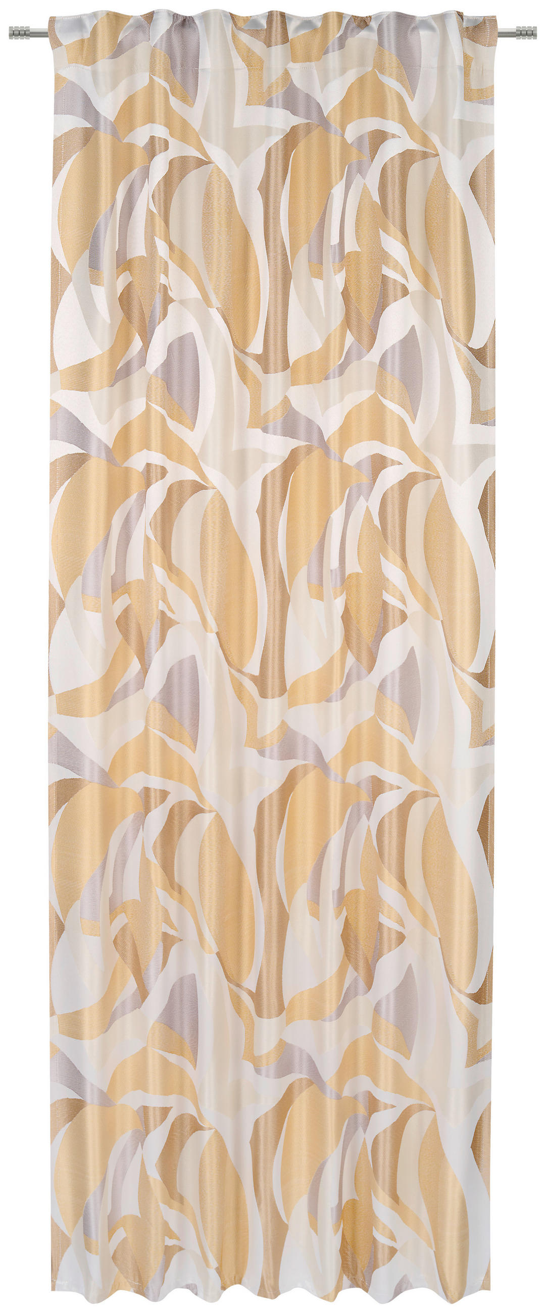DRAPERIE CONFECțIONATĂ opac  - teracotă/galben, Trend, textil (140/245cm) - Esposa