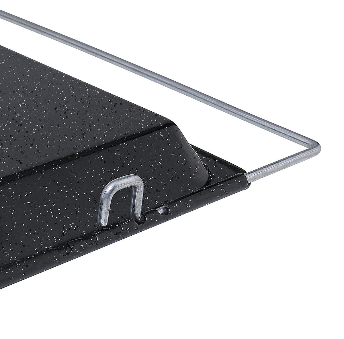 BACKBLECH 41/33/2,8 cm  - Schwarz, Basics, Metall (41/33/2,8cm) - Riess