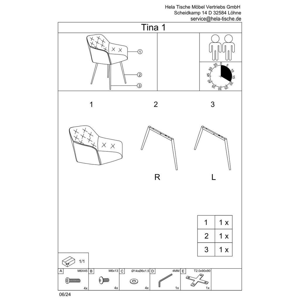 Thumbnail - Mid.you Tischgruppe, Anthrazit, Weiß Hochglanz, Metall, Textil, länglich, Rundrohr, 140x76x80 cm, erweiterbar, Esszimmer...