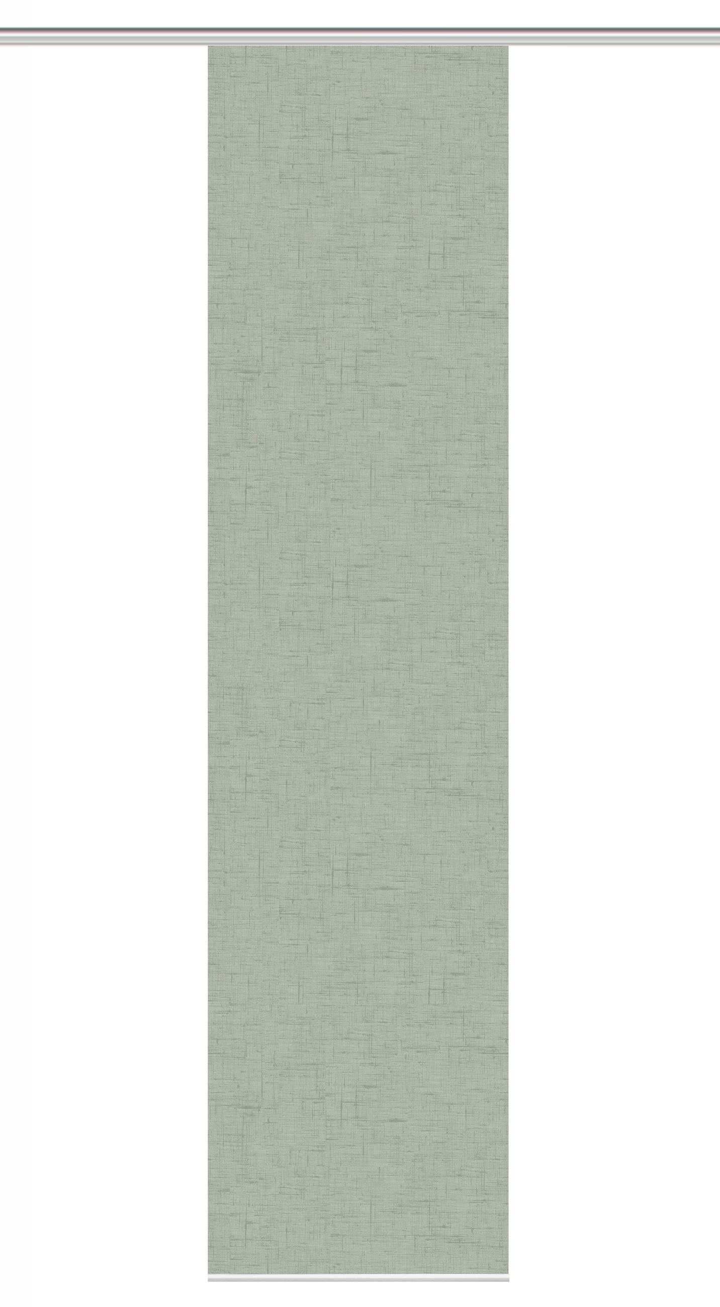 FLÄCHENVORHANG   halbtransparent   60/260 cm  - Salbeigrün, Basics, Textil (60/260cm)