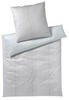 BETTWÄSCHE GROOVE Makosatin  - Silberfarben, Basics, Textil (155/200cm) - Joop!