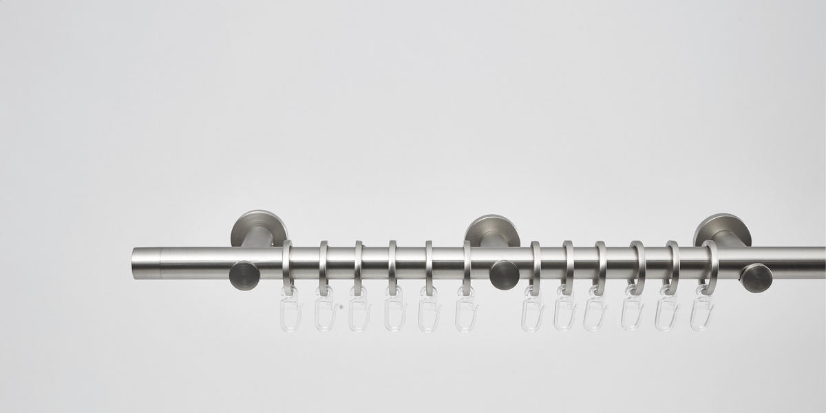 GARNÝŽ S PŘÍSLUŠENSTVÍM  210-400 cm - barvy nerez oceli, Design, kov (210-400cm) - Homeware