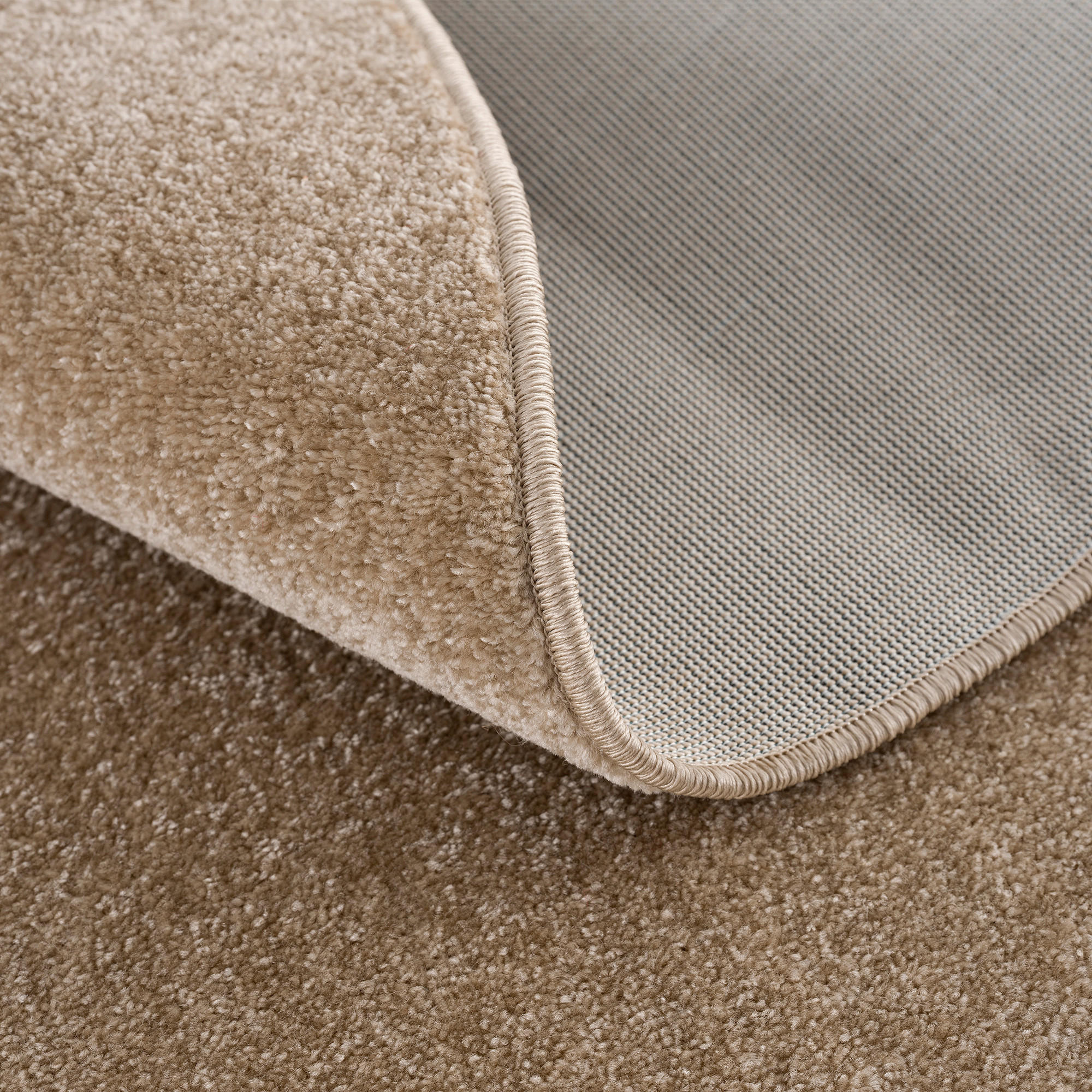 WEBTEPPICH 200 cm Uni Beige  - Beige, LIFESTYLE, Kunststoff/Textil (200cm) - Novel