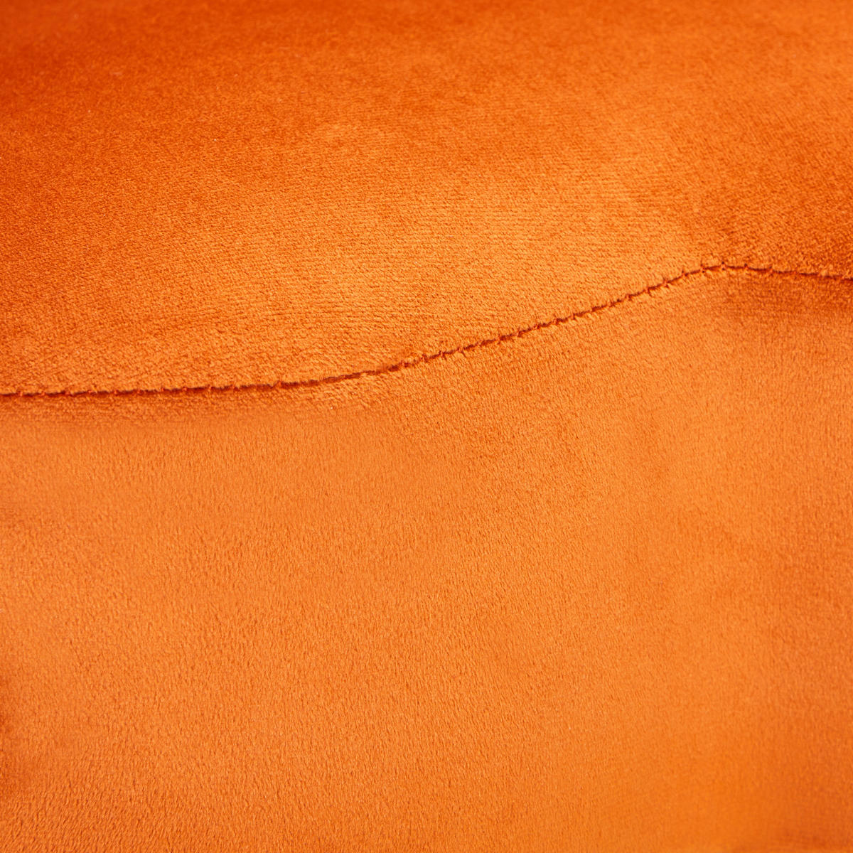 SESSEL Samt Orange, Ecru    - Ecru/Orange, Design, Holz/Textil (67/80/65cm) - MID.YOU