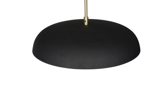 HÄNGELEUCHTE 38/150 cm - Goldfarben/Schwarz, KONVENTIONELL, Metall (38/150cm) - Novel