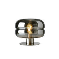 TISCHLEUCHTE 28/24 cm   - Silberfarben/Schwarz, Design, Glas/Metall (28/24cm) - Villeroy & Boch