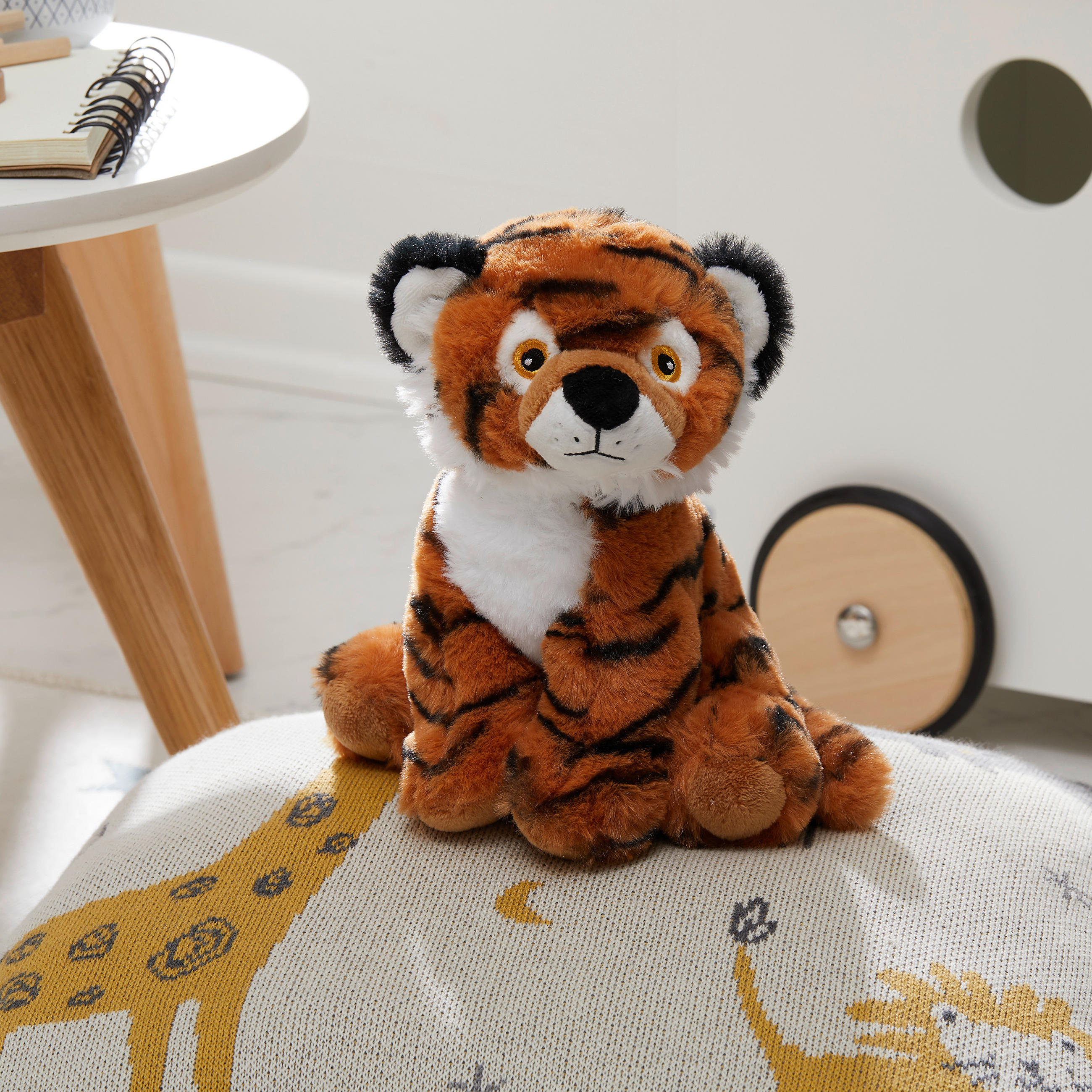 KUSCHELTIER ÖKO-Line Tiger  - Schwarz/Braun, Basics, Kunststoff (20 cmcm)