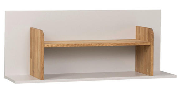 WANDBOARD in 100/40/25 cm Grau, Eichefarben  - Eichefarben/Grau, KONVENTIONELL, Holz/Holzwerkstoff (100/40/25cm) - Cantus