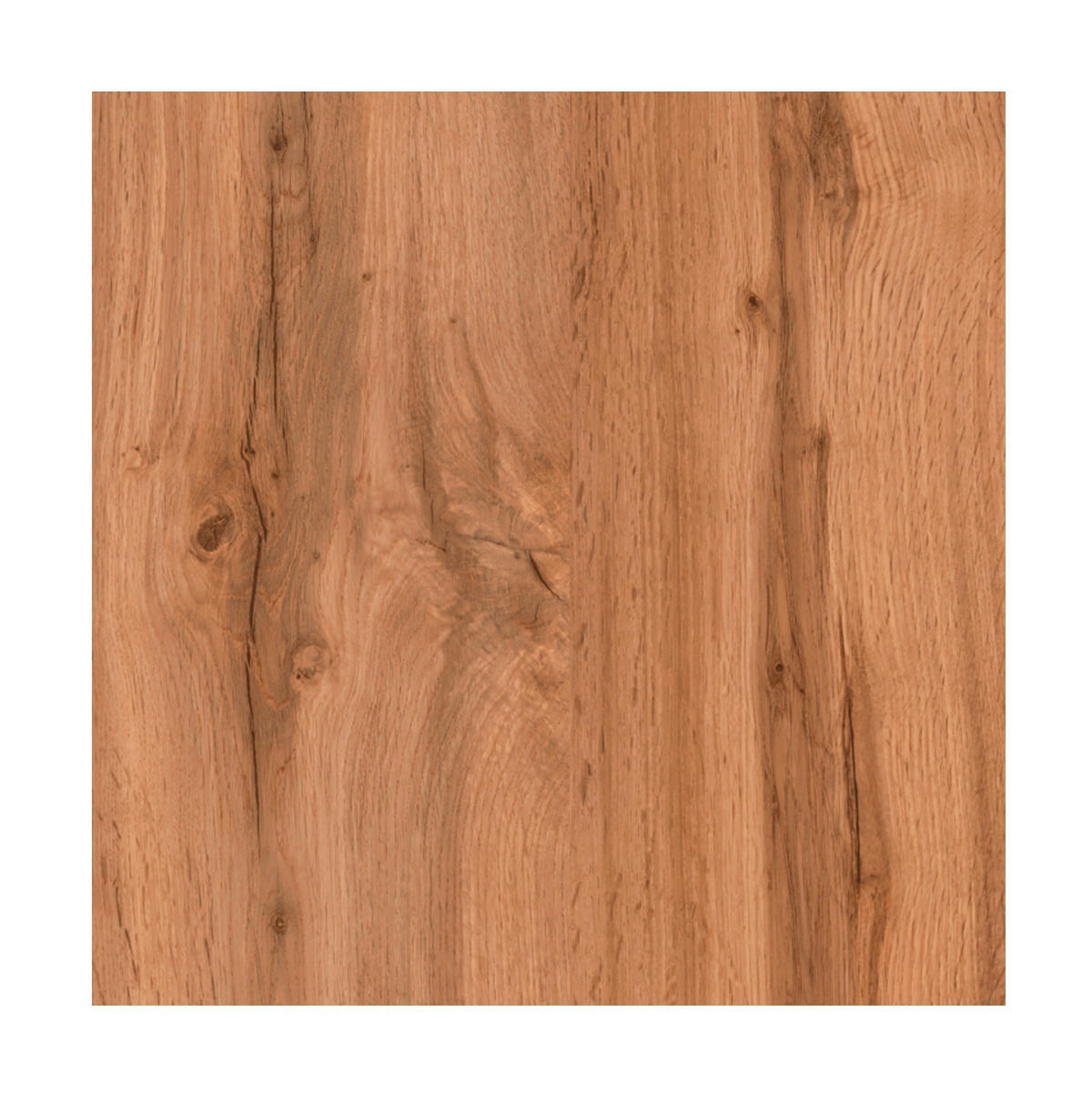 SPIEGELSCHRANK 120/64/20 cm  - Eiche Wotan/Alufarben, Natur, Glas/Holzwerkstoff (120/64/20cm) - Xora