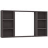 WANDSPIEGEL 120/64/18 cm  - Grau, Modern, Glas/Holzwerkstoff (120/64/18cm) - Held