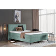 BOXBETT 160/200 cm  in Türkis  - Türkis/Schwarz, Design, Holz/Holzwerkstoff (160/200cm) - Xora