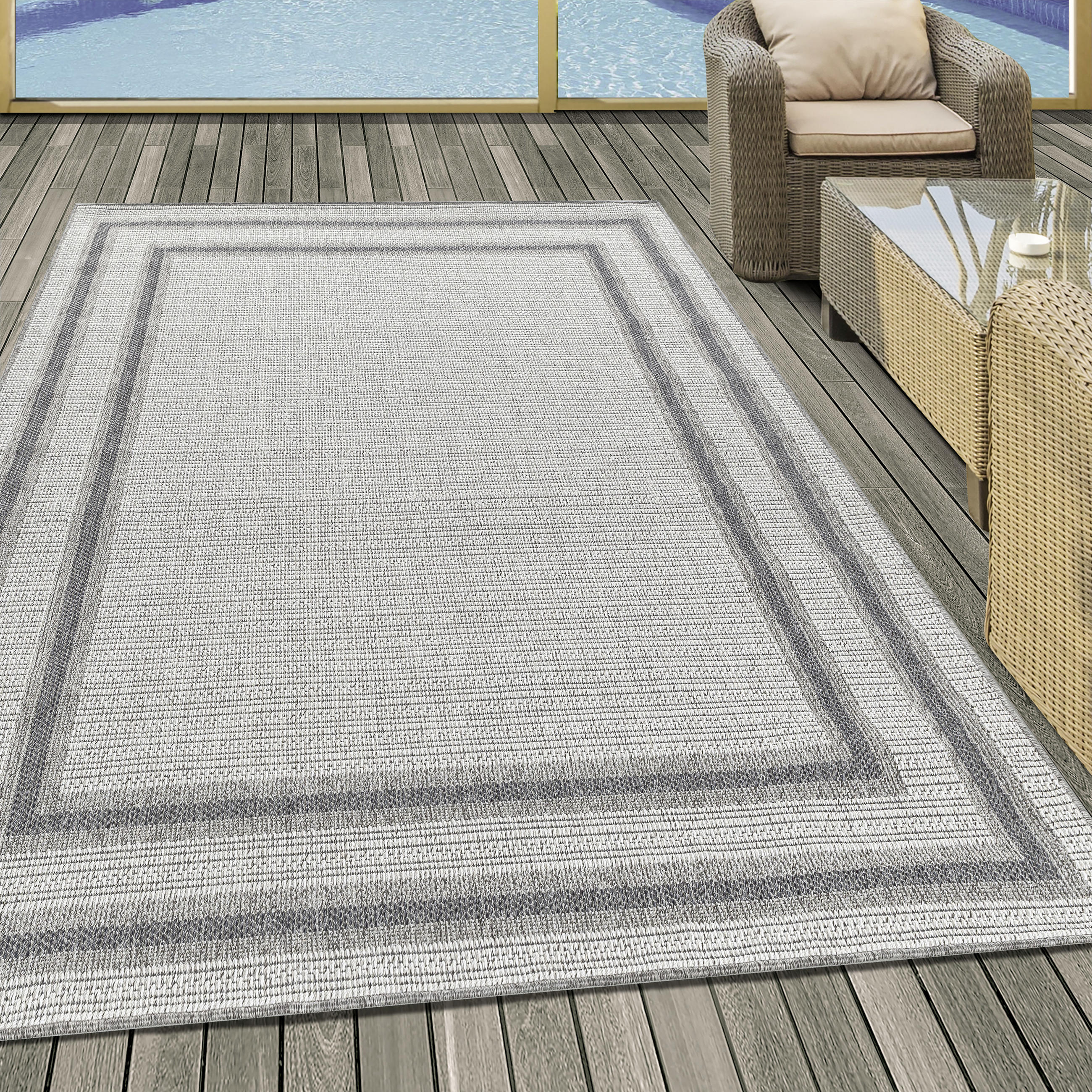 FLACHWEBETEPPICH 80/150 cm Aruba Creme - Creme, Design, Textil (80/150cm) - Novel