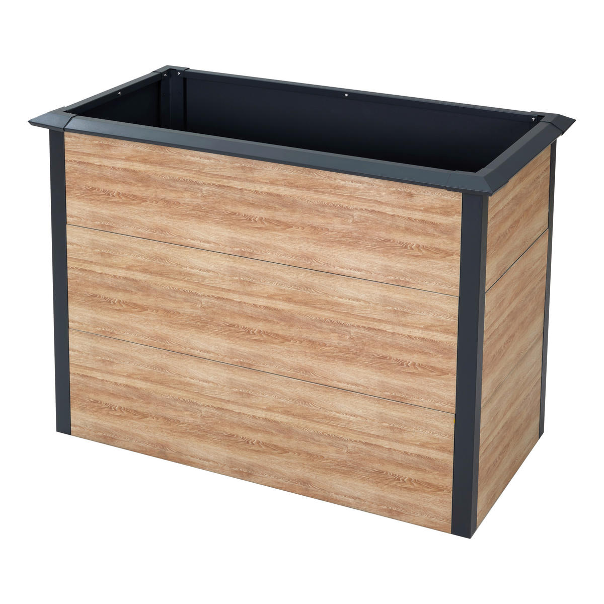 HOCHBEET Priumus  - Lärchefarben, KONVENTIONELL, Metall (50/100/77cm) - Ambia Garden