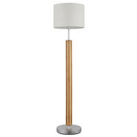 LED-STEHLEUCHTE 35/145 cm    - Dunkelbraun/Opal, Natur, Holz/Kunststoff (35/145cm)