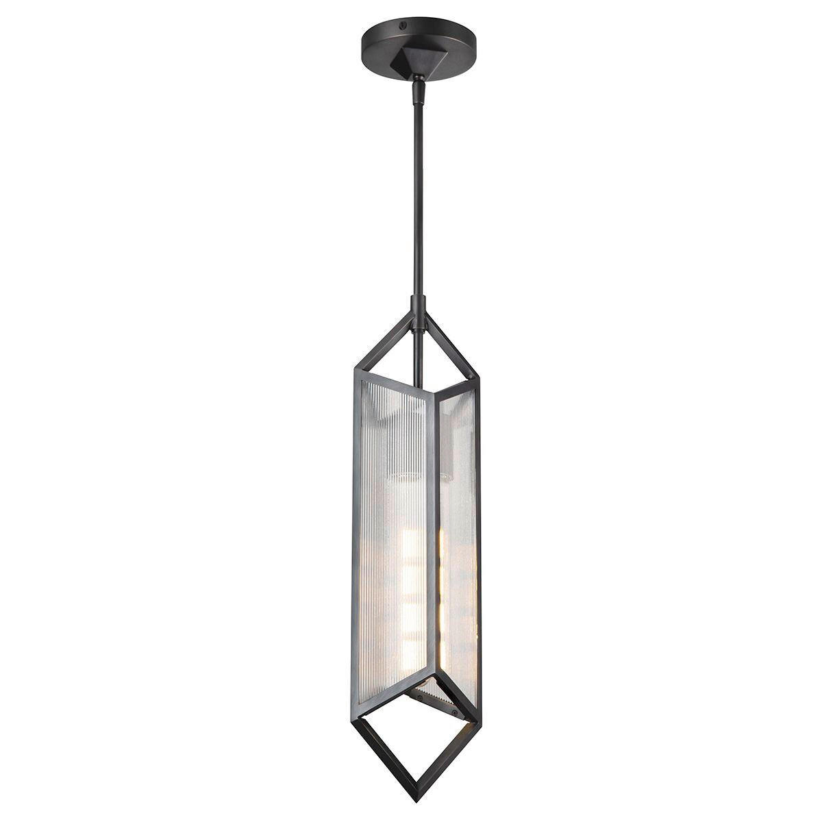 LED-HÄNGELEUCHTE 13,1/49,3 cm    - Cappuccino, KONVENTIONELL, Glas/Metall (13,1/49,3cm) - Elstead Lighting