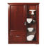 VITRINE in furniert, massiv Kirschbaum, Linde Nussbaumfarben - Silberfarben/Nussbaumfarben, LIFESTYLE, Glas/Holz (115/147/42cm) - Selva VITRINE in furniert, massiv Kirschbaum, Linde Nussbaumfarben - Silberfarben/Nussbaumfarben, LIFESTYLE, Glas/Holz (115/147/42cm) - Selva