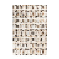 FLACHWEBETEPPICH  Wohnzimmer 80/150 cm Lavin Grau rechteckig  - Grau, Basics, Leder (80/150cm) - Kayoom