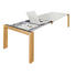 ESSTISCH Eiche furniert rechteckig Weiß, Eichefarben - Eichefarben/Weiß, Design, Holz (160/100/75cm) - Now by Hülsta ESSTISCH Eiche furniert rechteckig Weiß, Eichefarben - Eichefarben/Weiß, Design, Holz (160/100/75cm) - Now by Hülsta