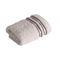 SEIFTUCH 30/30 cm Cult de Luxe NOS Vossen Wäsche Grau  - Grau, Basics, Textil (30/30cm) - Vossen
