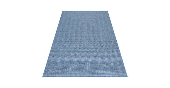 In- und Outdoorteppich 80/150 cm Zagora  - Blau, Basics, Textil (80/150cm) - Novel