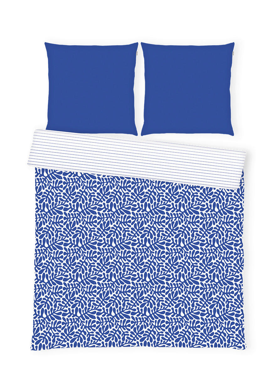 WENDEBETTWÄSCHE 3-teilig Renforcé 200/220 cm  - Blau, Basics, Textil (200/220cm) - Tom Tailor