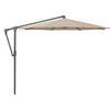 AMPELSCHIRM 300 cm Hellbraun  - Hellbraun/Anthrazit, Design, Textil/Metall (300/300cm) - Glatz