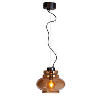 HÄNGELEUCHTE Dolores 30/150 cm  - Cognac, KONVENTIONELL, Glas (30/150cm) - By Rydéns