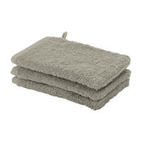 WASCHLAPPEN LONDON Olivgrün  - Olivgrün, Basics, Textil (16/22cm) - Aquanova