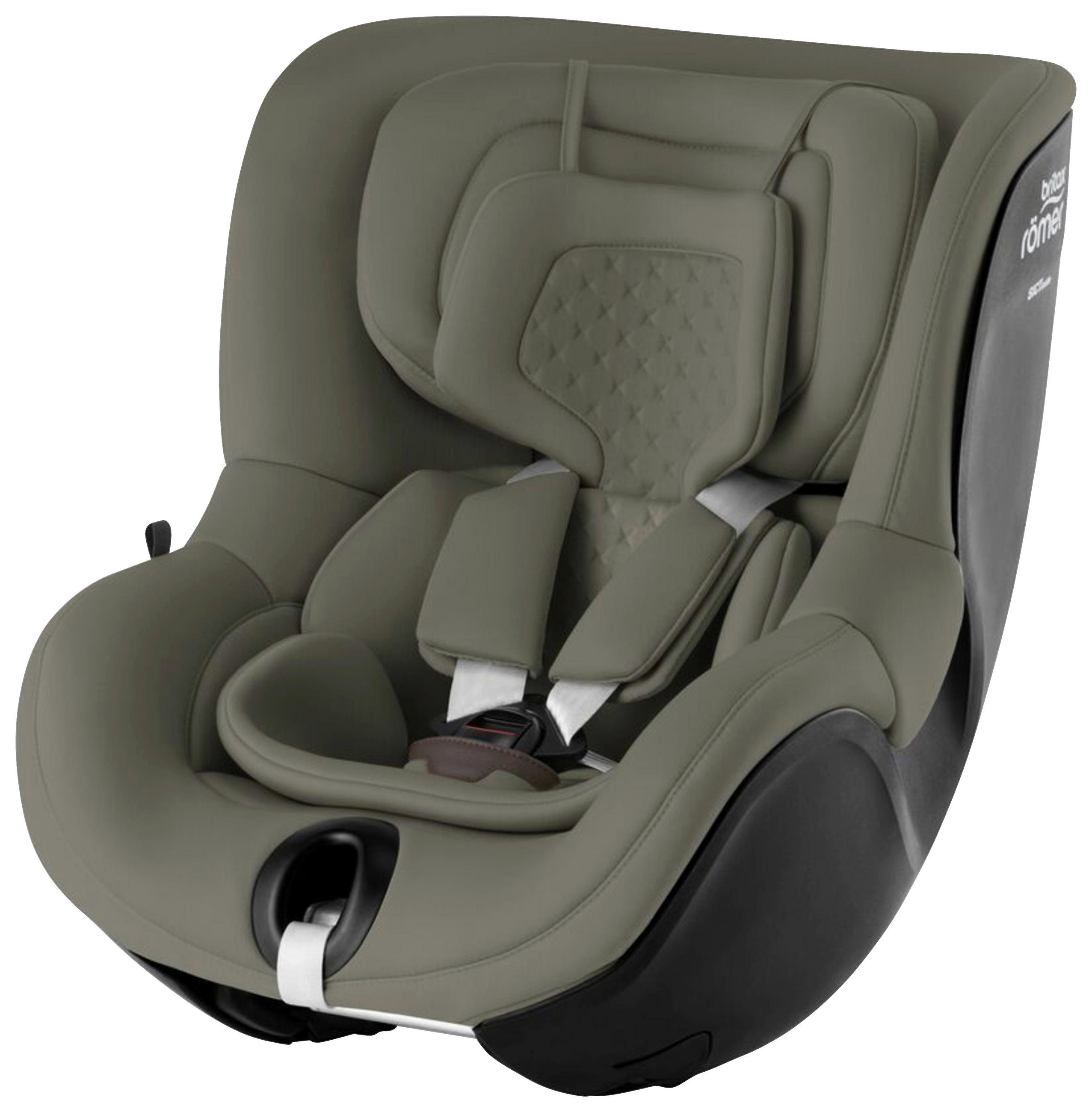 REBOARDER-KINDERSITZ Dualfix 5Z  - Olivgrün, Basics, Kunststoff/Textil (44/48/74cm) - Britax Römer