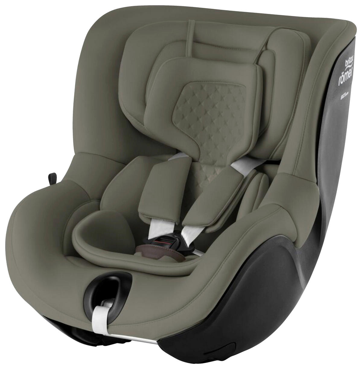 REBOARDER-KINDERSITZ Dualfix 5Z  - Olivgrün, Basics, Kunststoff/Textil (44/48/74cm) - Britax Römer