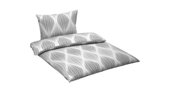 BETTWÄSCHE Satin 140/200 cm  - Grau, Textil (140/200cm) - Novel