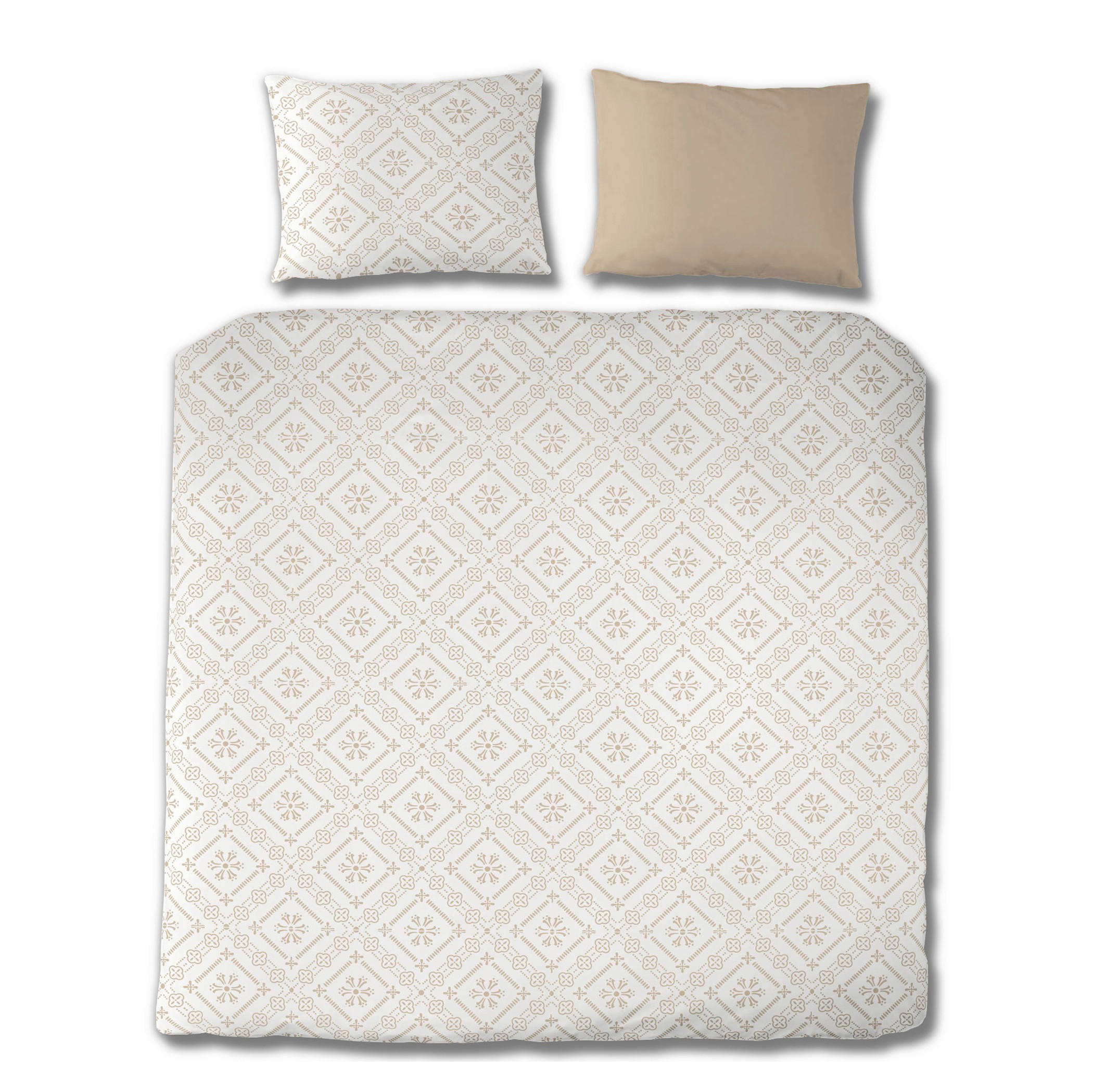 BETTWÄSCHE Renforcé 200/200 cm  - Beige, Design, Textil (200/200cm) - Florella