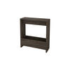 BEISTELLTISCH in Holzwerkstoff 55/20/60 cm  - Dunkelbraun, Design, Holzwerkstoff (55/20/60cm) - Livetastic