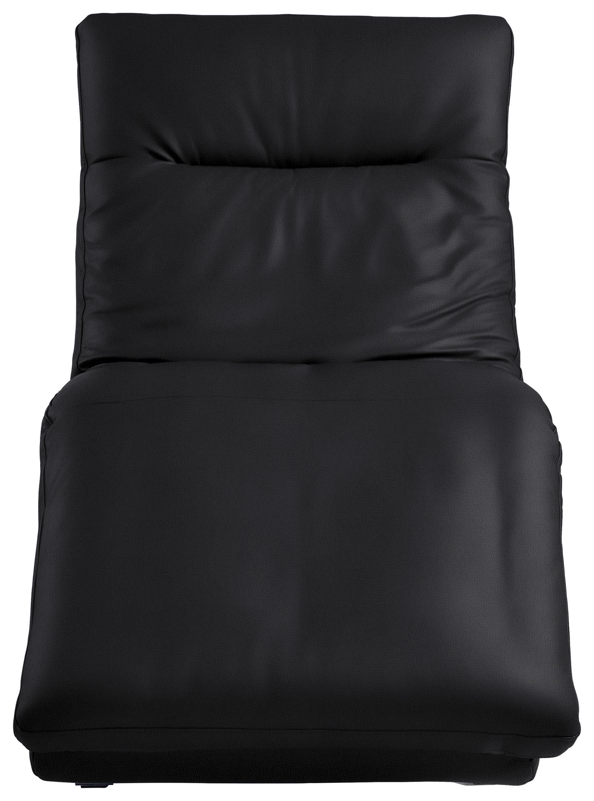 LIEGE in Echtleder Schwarz  - Chromfarben/Schwarz, Basics, Leder/Metall (75/91/170cm) - Chilliano